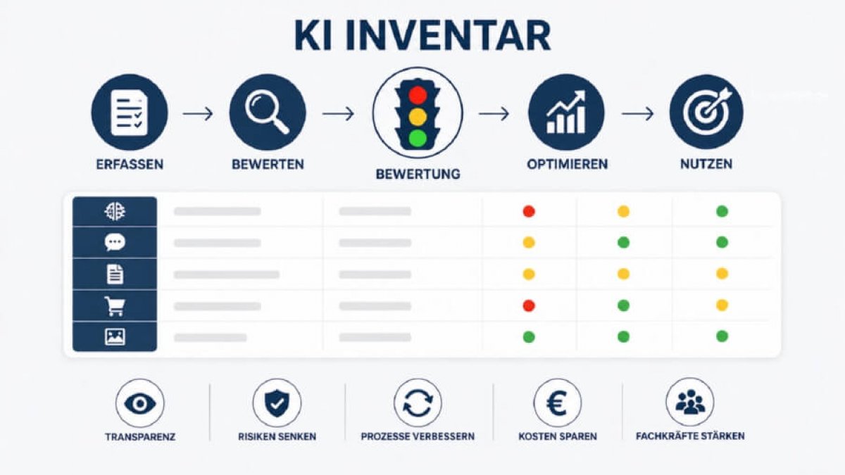 Das KI-Inventar erstellt Transparenz und vermeidet KI-Schattensysteme