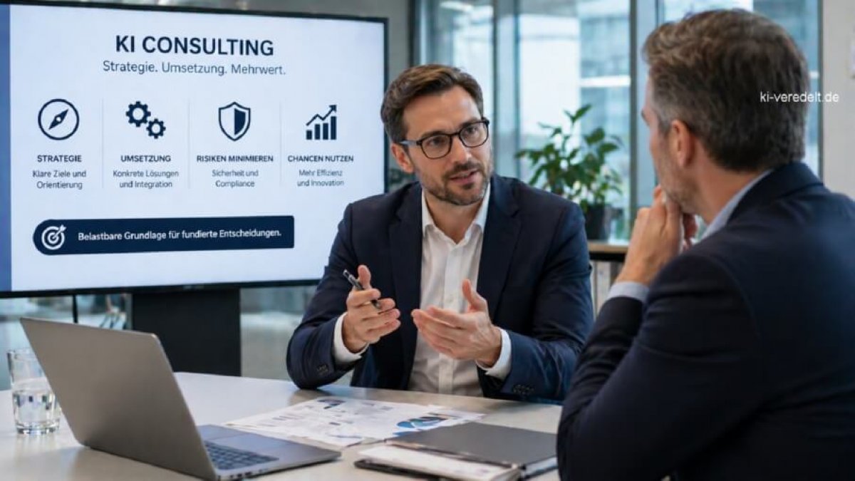 Externes KI-Consulting hilft gewachsene Strukturen aufzuibrechen und Lösungen umzusetzen